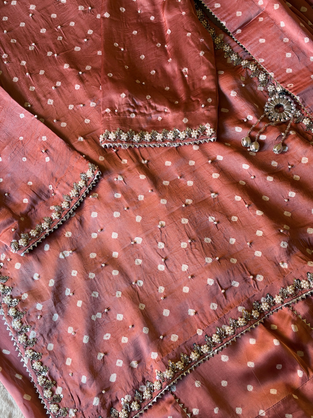 CHUNRI PURE CHARMEUSE SILK SHARARA SUIT SFSH02