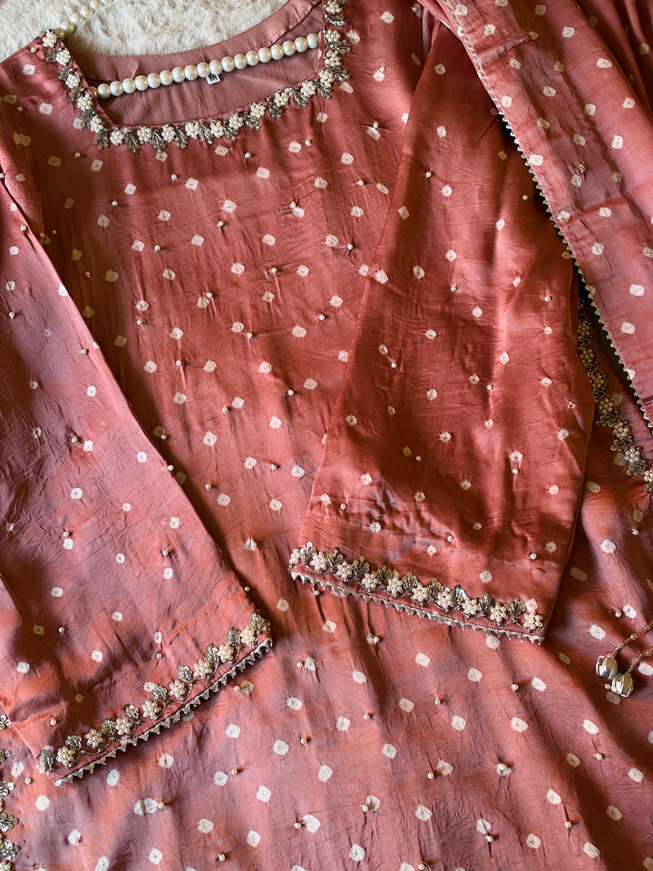 CHUNRI PURE CHARMEUSE SILK SHARARA SUIT SFSH02