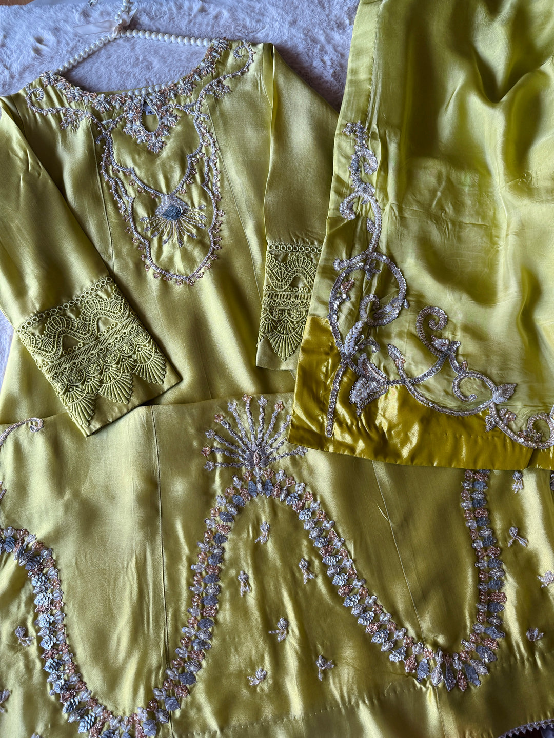 HEAVY PURE SILK CUSTOM PARTYWEAR MUSF03