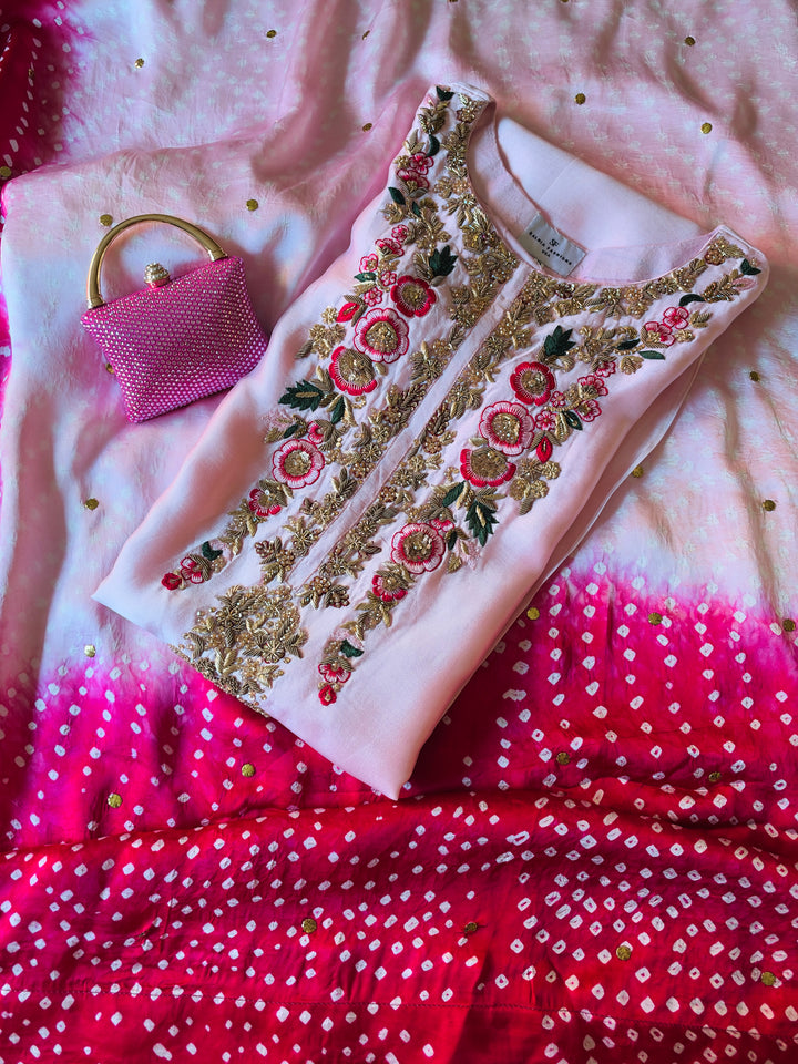 CUSTOM SERIES PURE SILK CHUNRI SUITS CHSF10