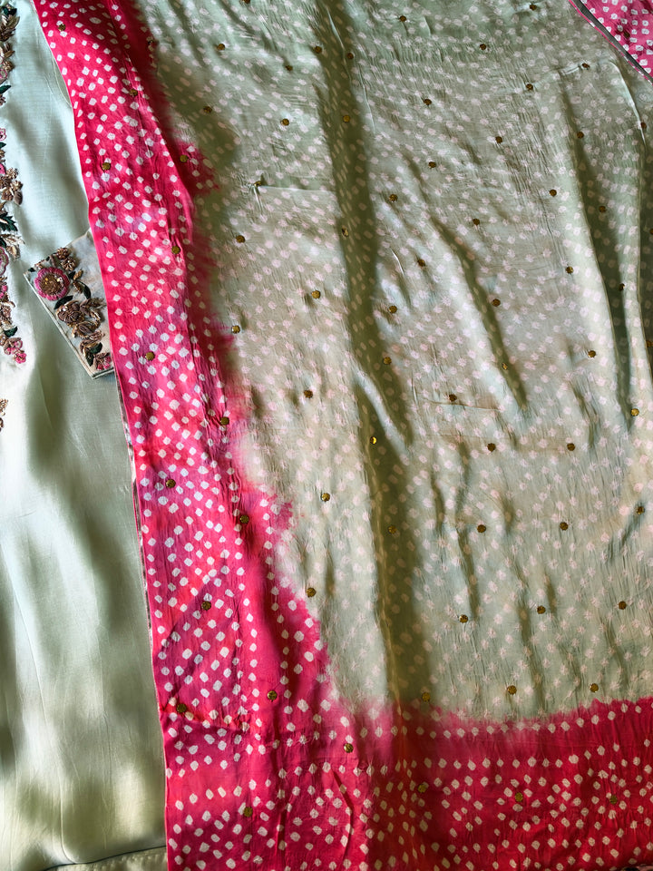 CUSTOM SERIES PURE SILK CHUNRI SUITS CHSF11