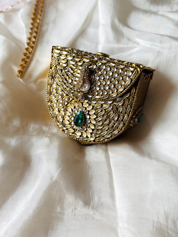 KUNDAN CLUTCH HEER