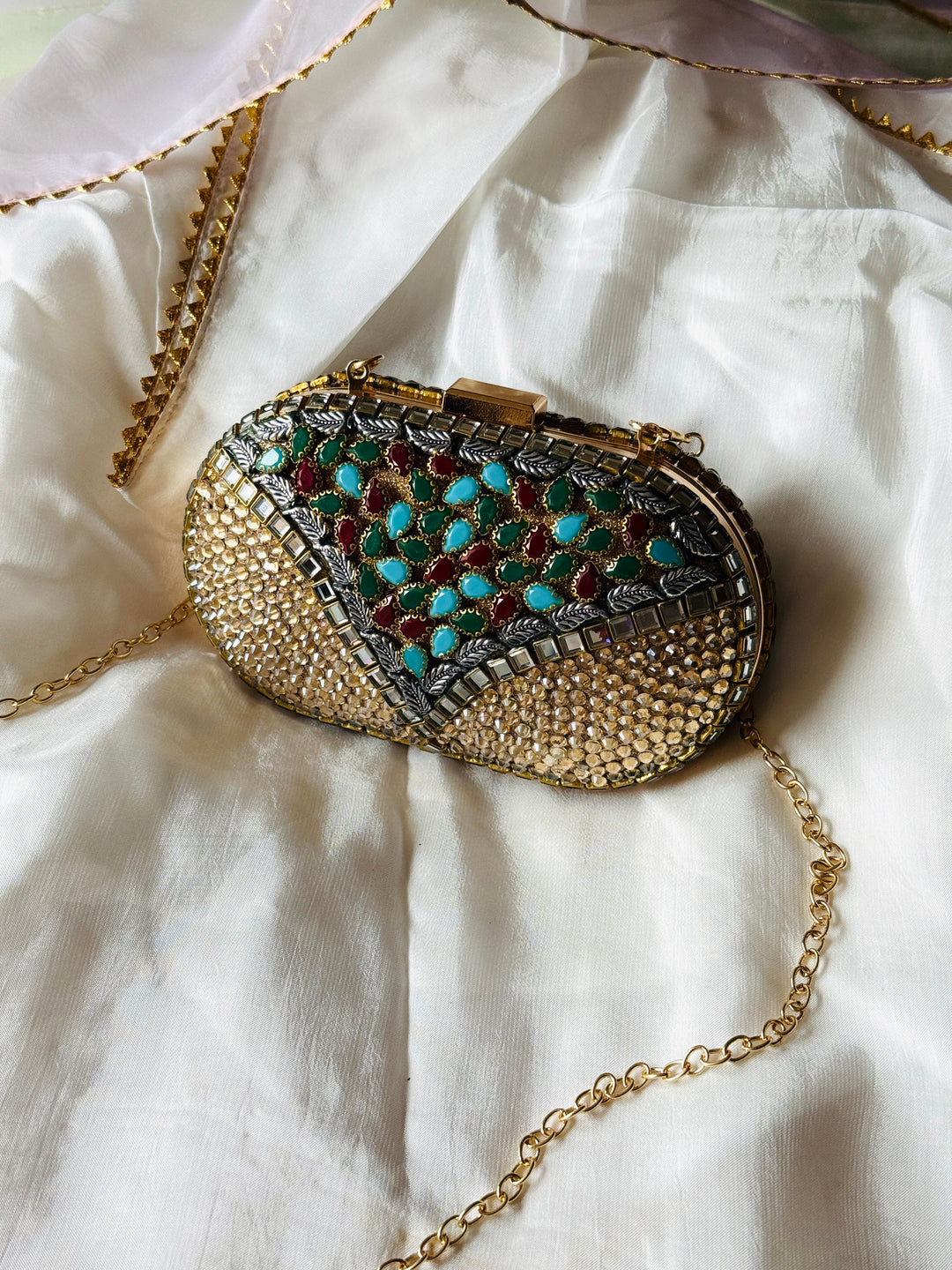 KUNDAN CLUTCH SPARKLE