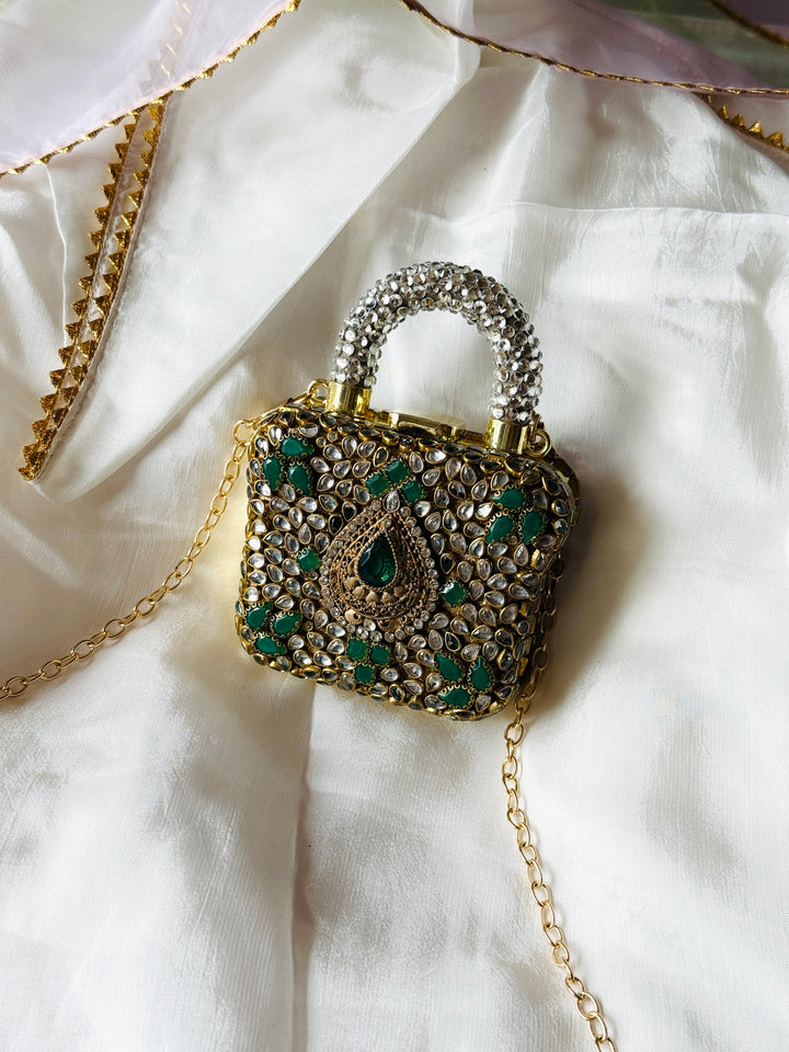 KUNDAN CLUTCH DAZZLE