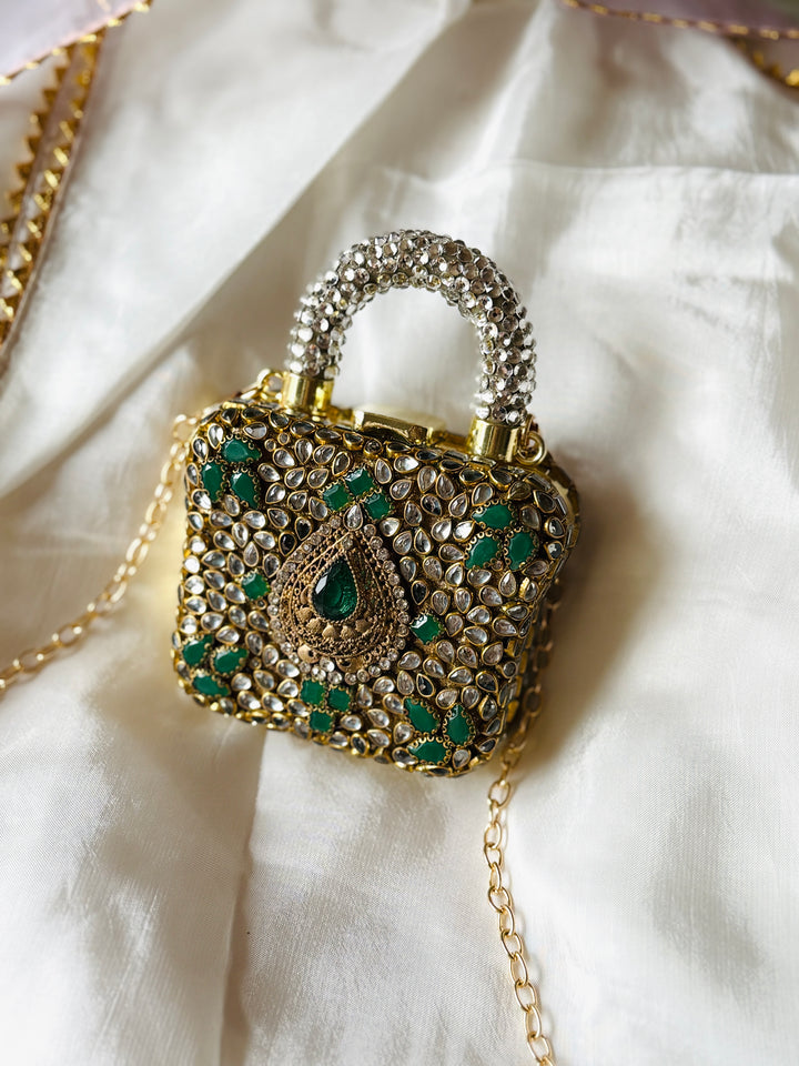 KUNDAN CLUTCH DAZZLE