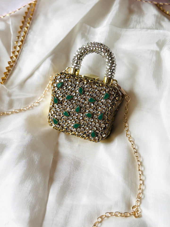 KUNDAN CLUTCH DAZZLE