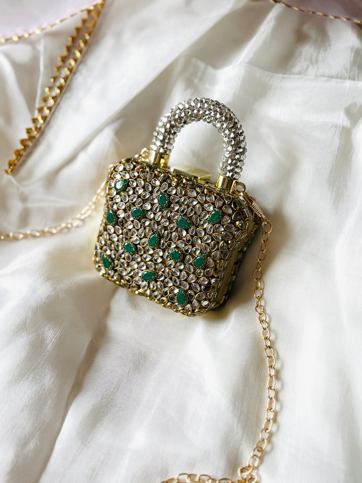 KUNDAN CLUTCH DAZZLE