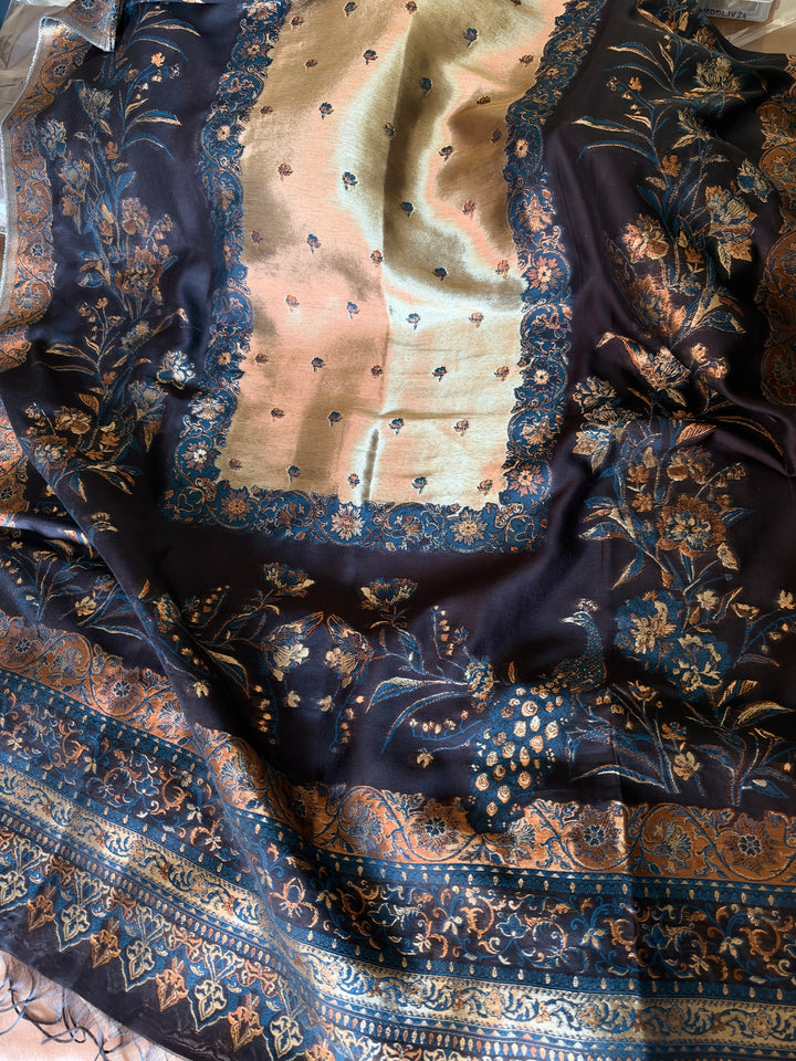 KHANI WOVEN PURE MOONLIGHT SHAWL SET KHMN04