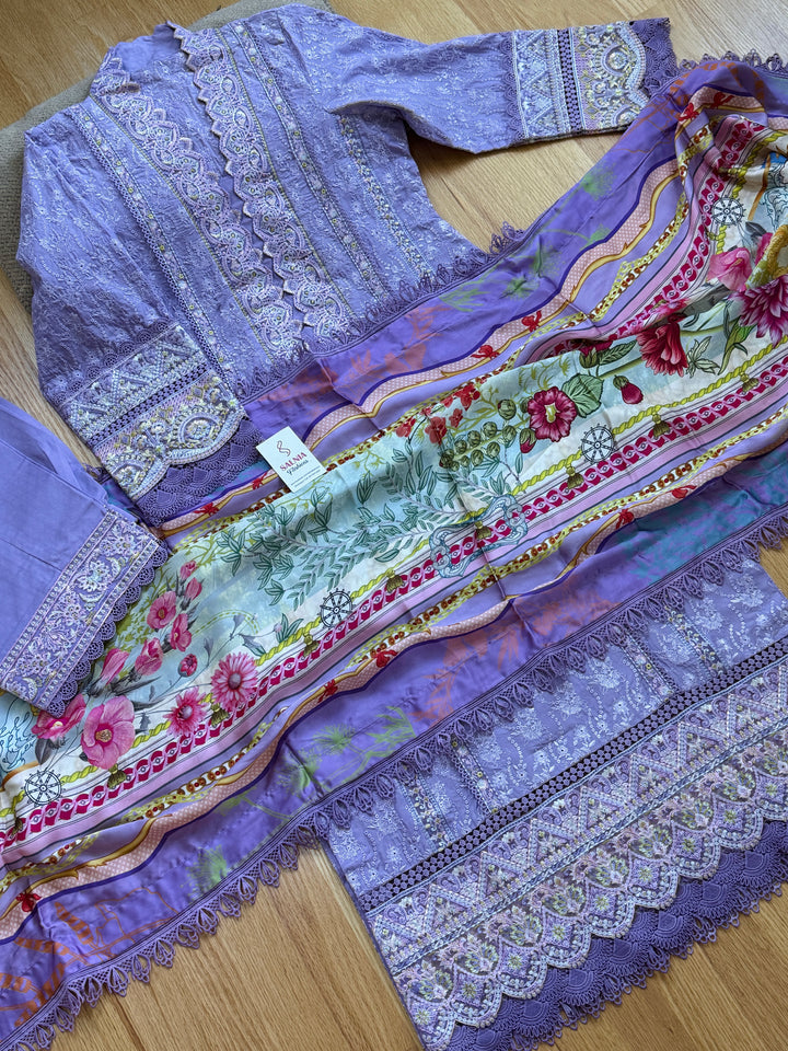 KAMWAL MALIK LUXURY LAWN CAPRI KNSF01