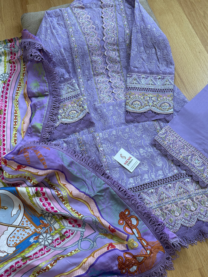 KAMWAL MALIK LUXURY LAWN CAPRI KNSF01