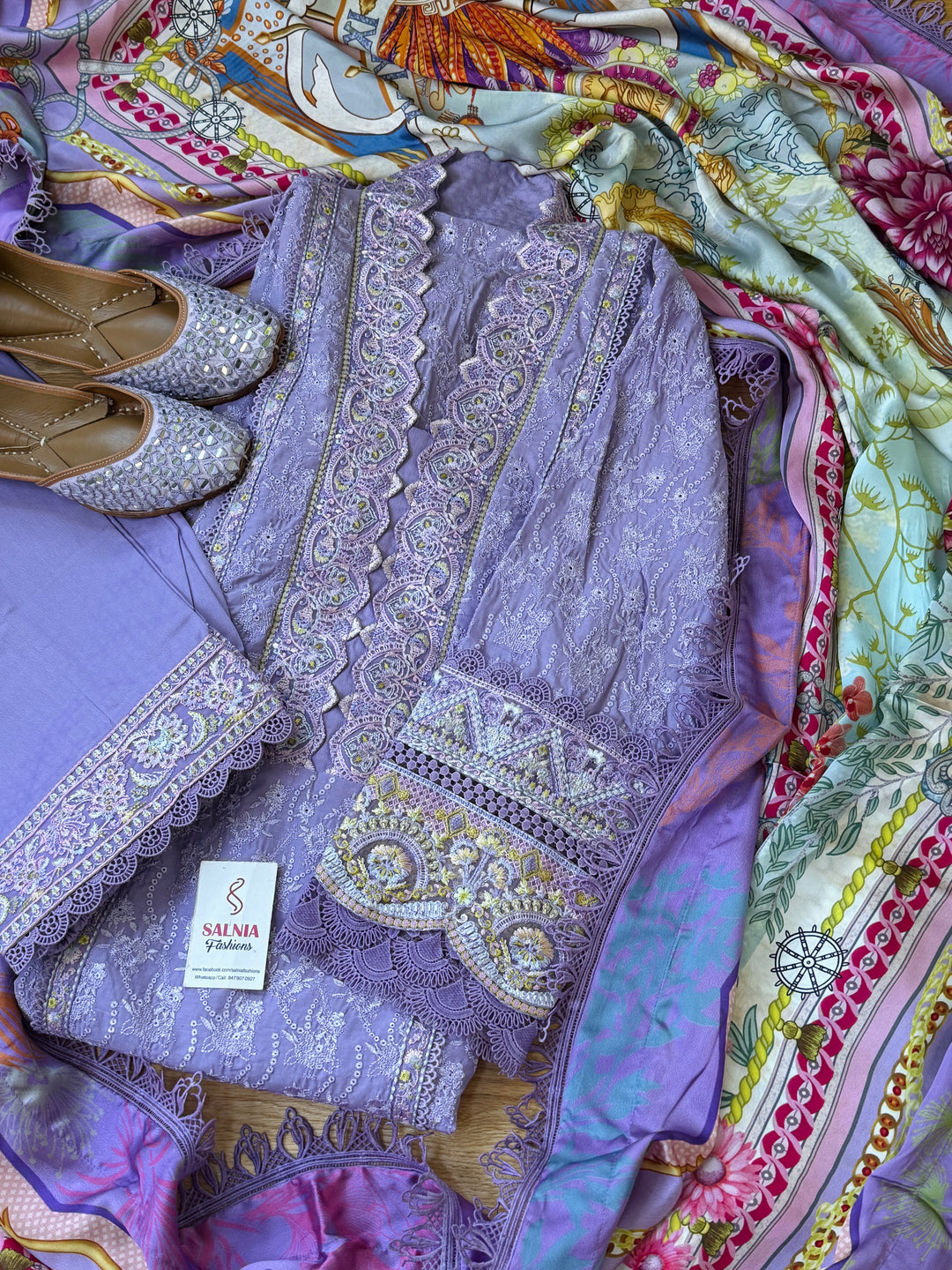 KAMWAL MALIK LUXURY LAWN CAPRI KNSF01