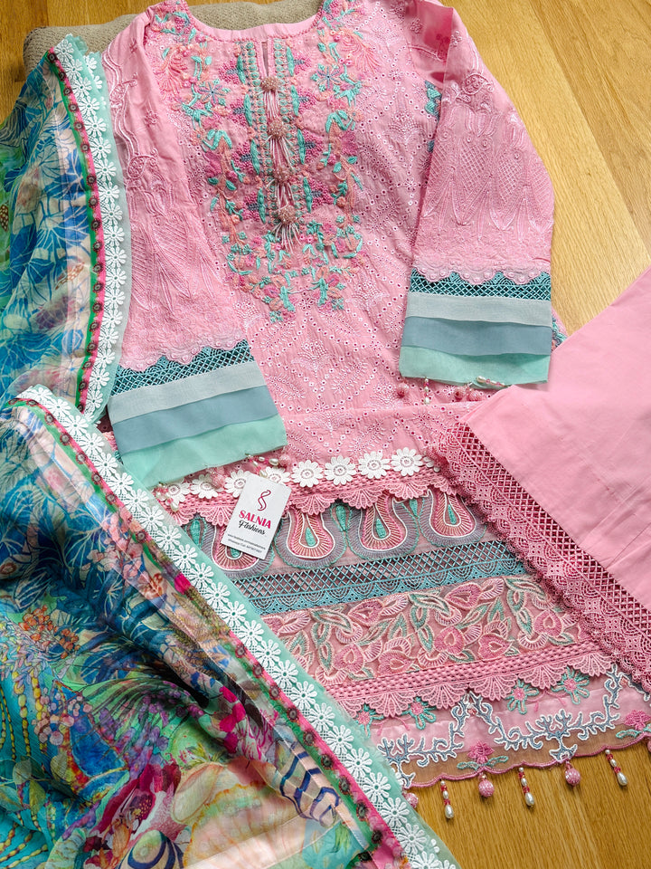 ANSAB JAHANGIR ZOHA LUXURY LAWN PEONY