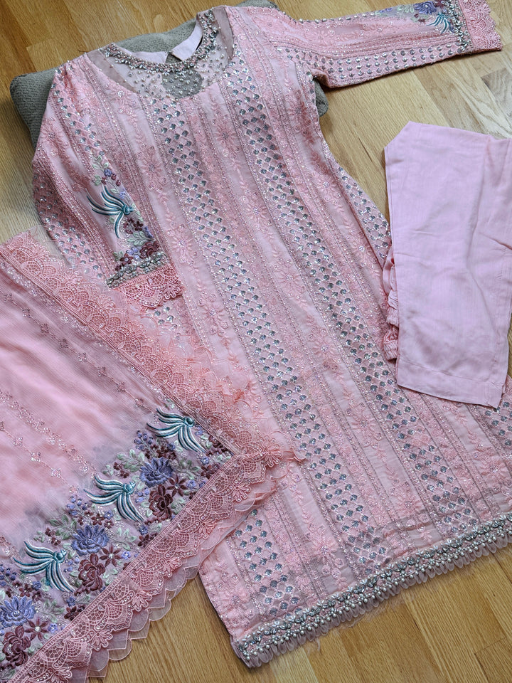 CHIFFON PARTYWEAR SUIT ALPW133