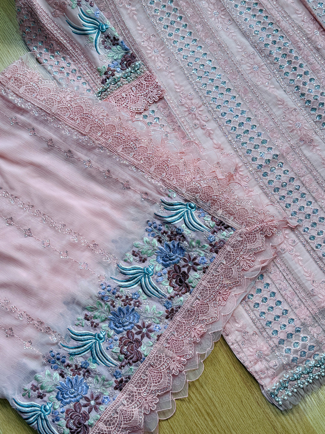 CHIFFON PARTYWEAR SUIT ALPW133