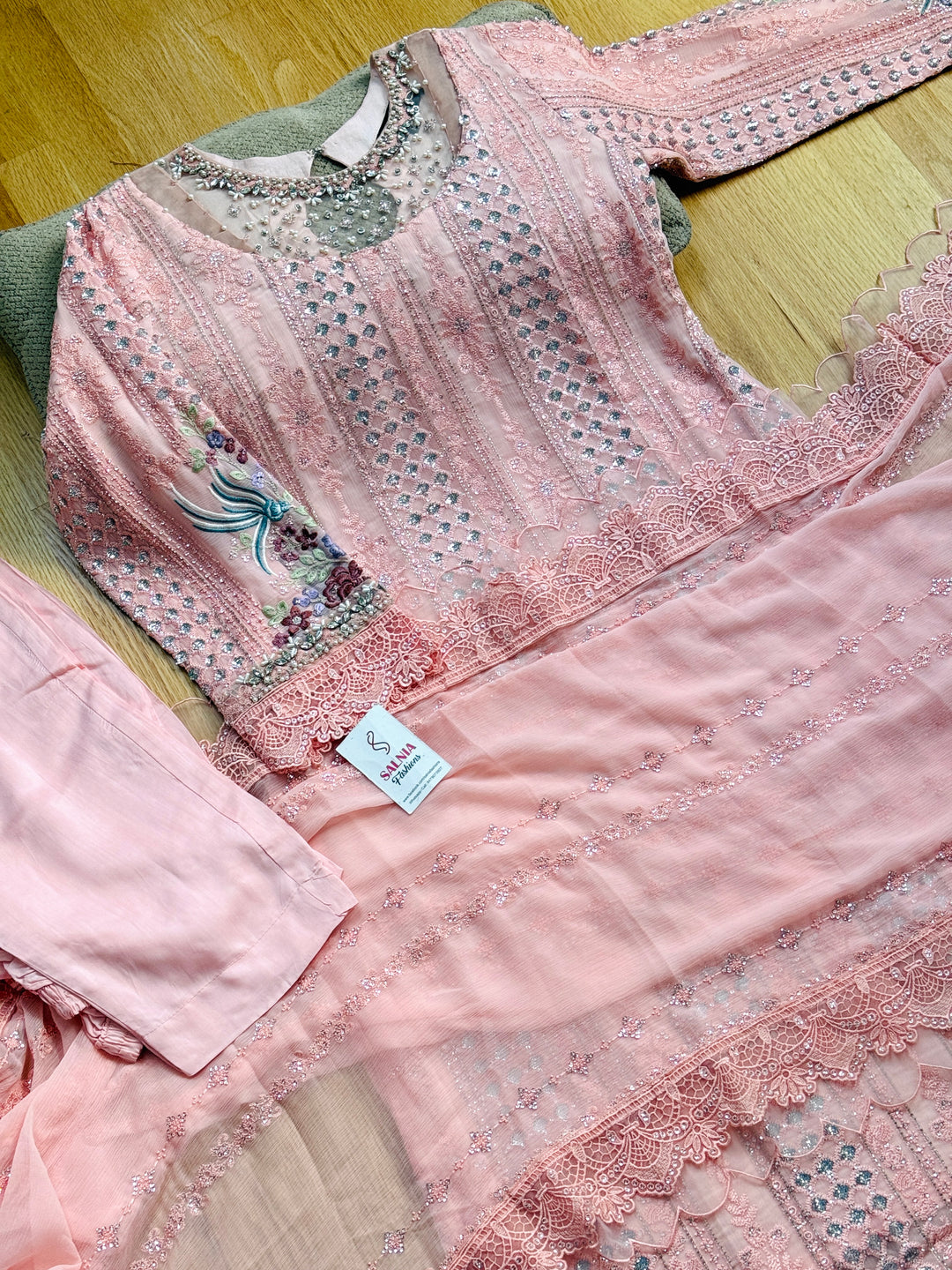 CHIFFON PARTYWEAR SUIT ALPW133