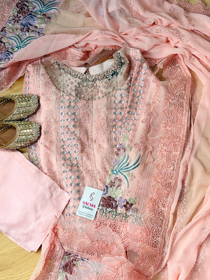 CHIFFON PARTYWEAR SUIT ALPW133