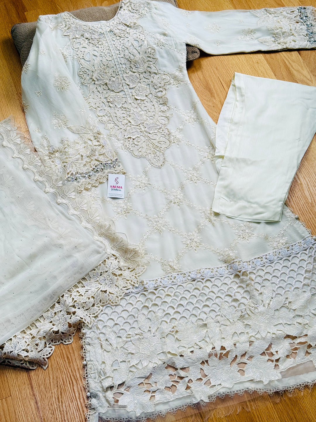 CHIFFON PARTYWEAR SUIT ALPW131