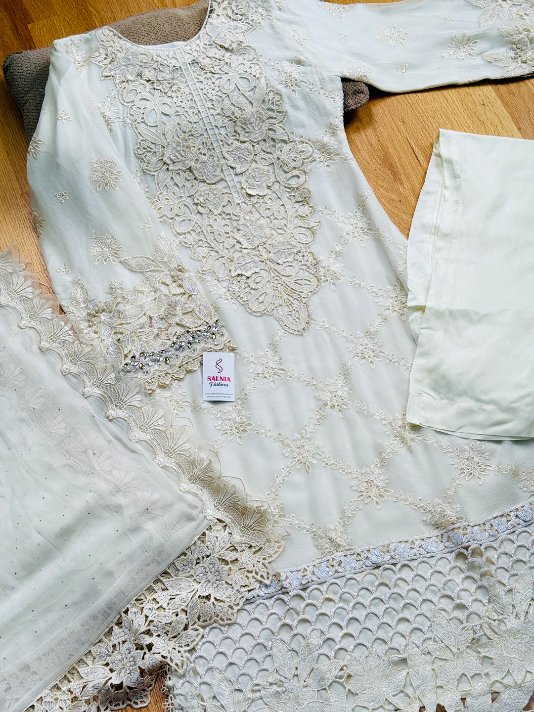 CHIFFON PARTYWEAR SUIT ALPW131