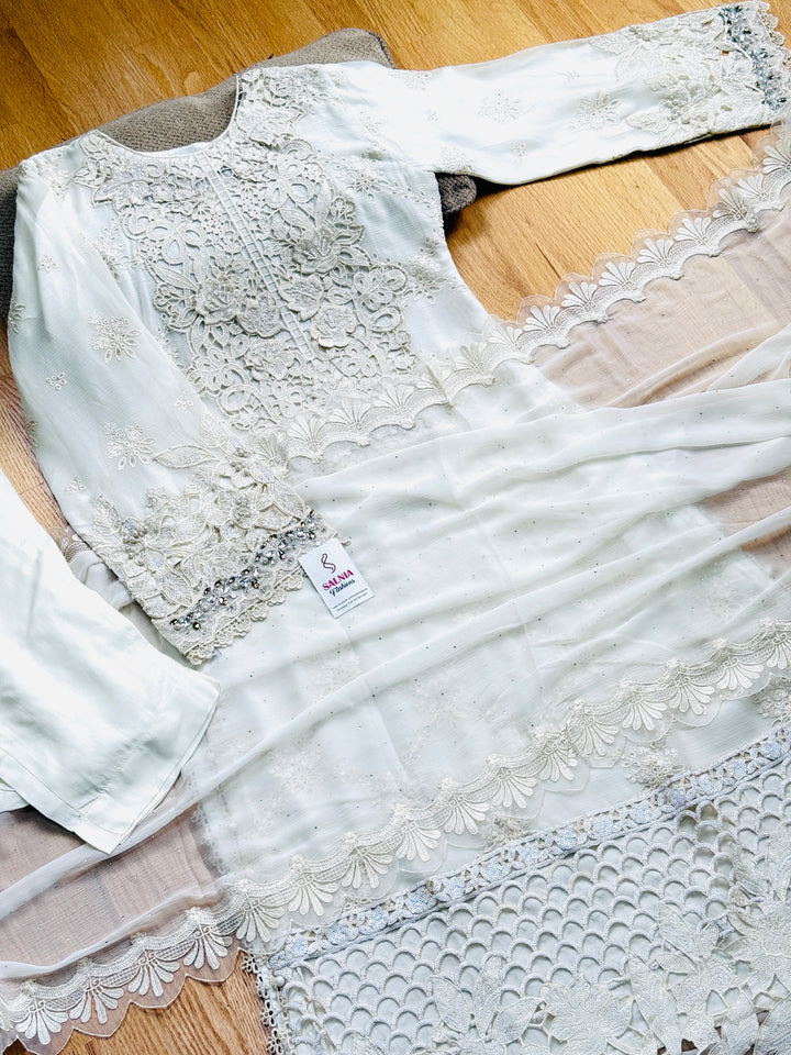 CHIFFON PARTYWEAR SUIT ALPW131