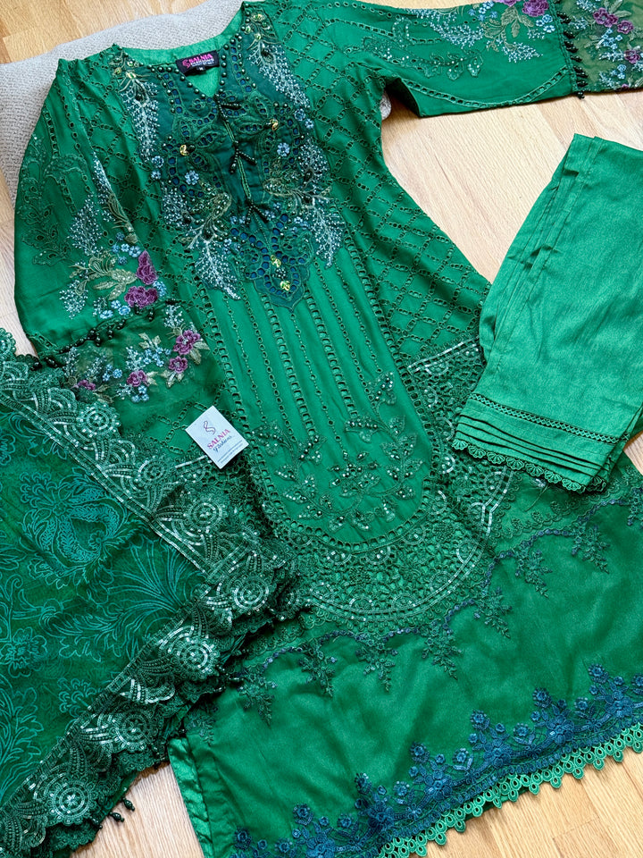 CHIFFON PARTYWEAR SUIT ALPW131