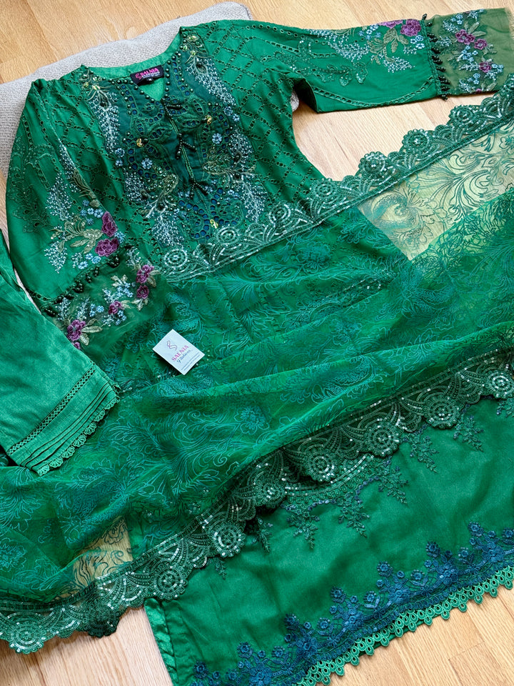CHIFFON PARTYWEAR SUIT ALPW131