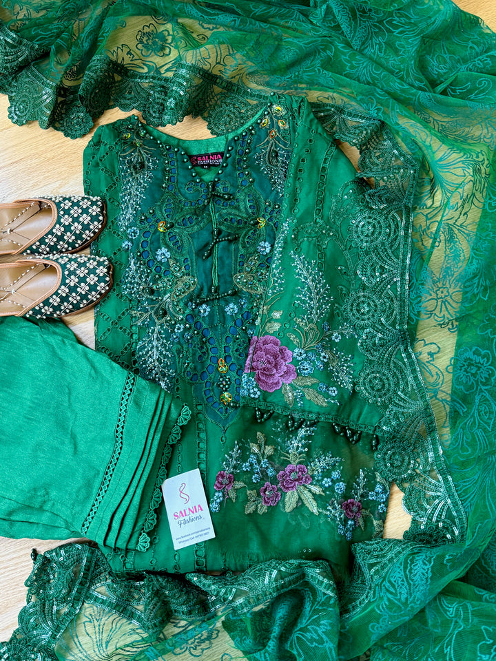 CHIFFON PARTYWEAR SUIT ALPW131