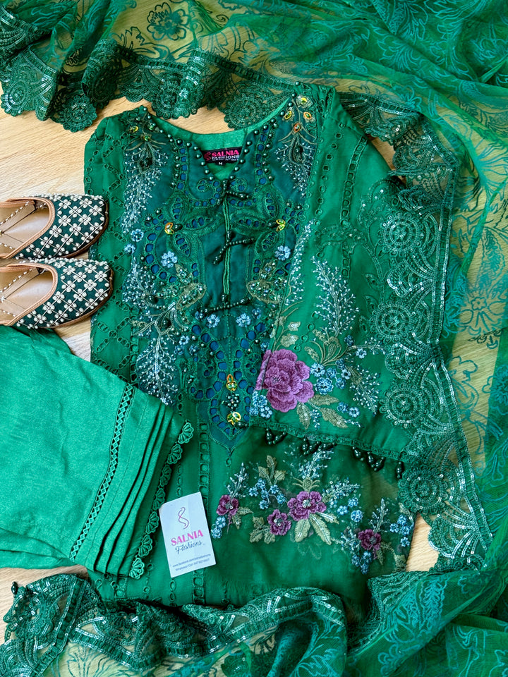CHIFFON PARTYWEAR SUIT ALPW131
