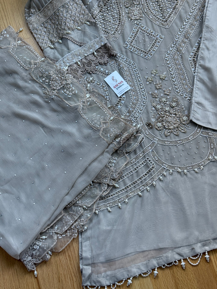 CHIFFON PARTYWEAR SUIT ALPW136