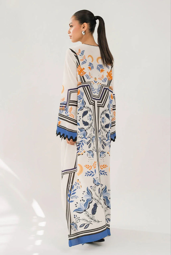 PURE CREPE SILK FUSION KAFTAN SFKF06