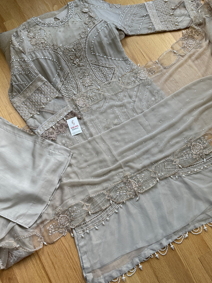 CHIFFON PARTYWEAR SUIT ALPW136