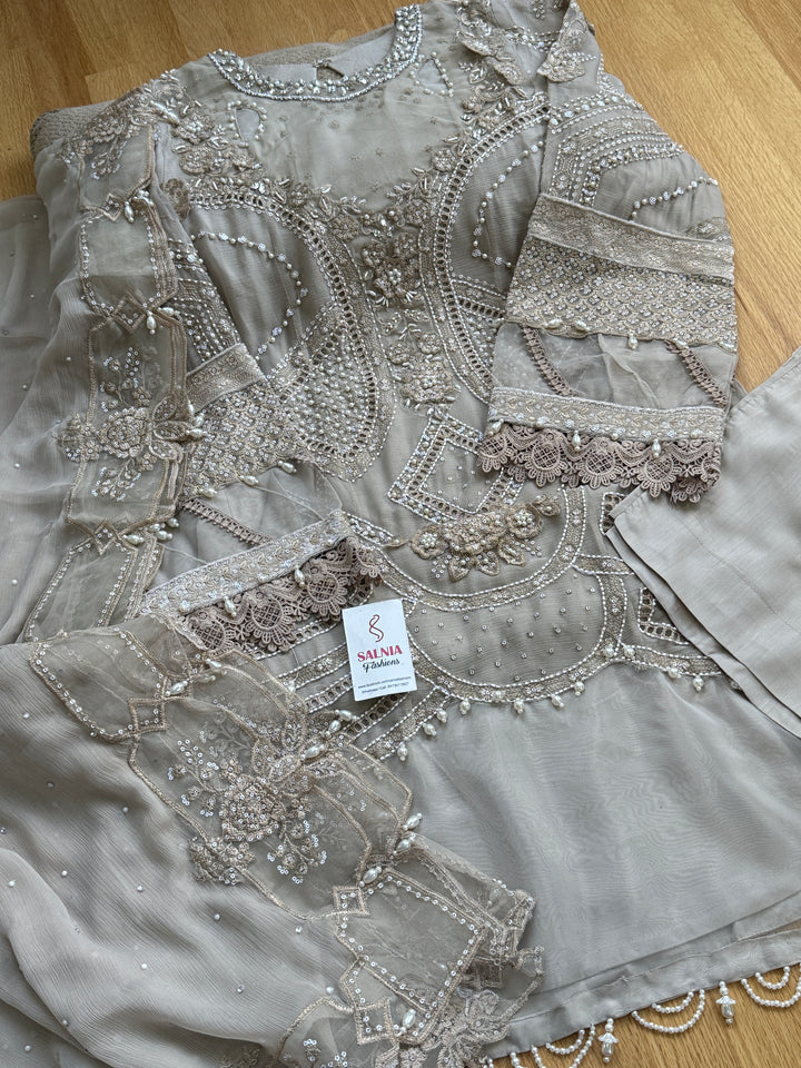 CHIFFON PARTYWEAR SUIT ALPW136