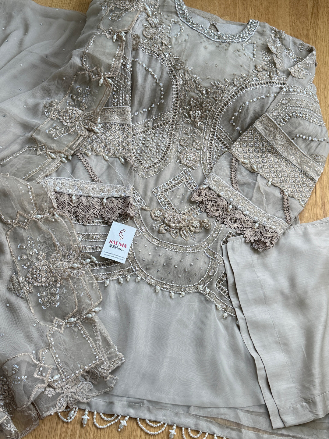 CHIFFON PARTYWEAR SUIT ALPW136