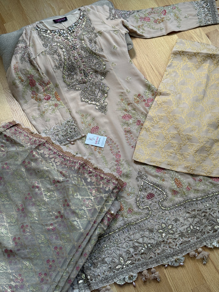 CHIFFON PARTYWEAR SUIT ALPW135