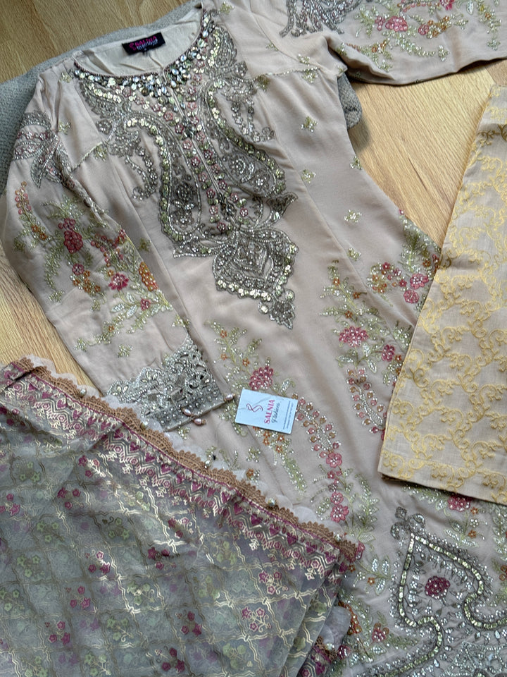 CHIFFON PARTYWEAR SUIT ALPW135