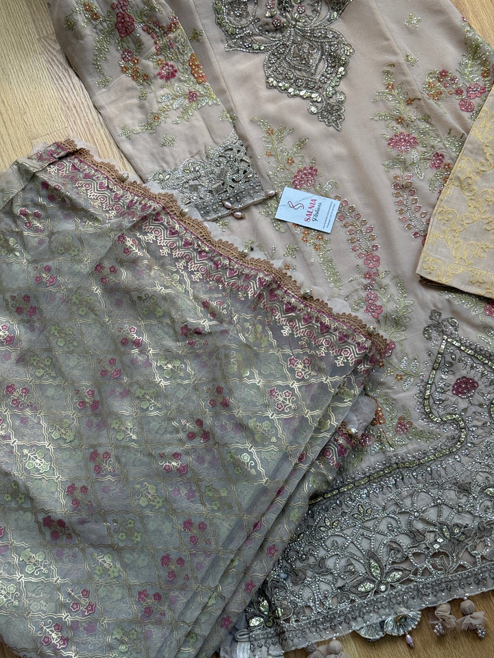 CHIFFON PARTYWEAR SUIT ALPW135