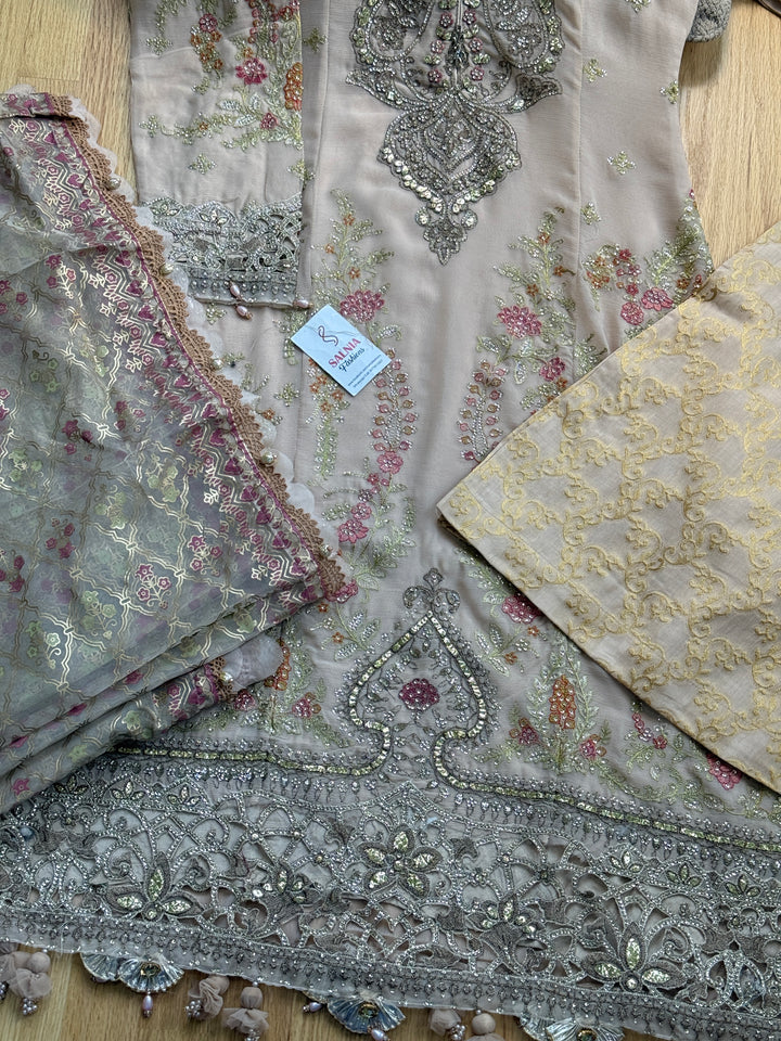 CHIFFON PARTYWEAR SUIT ALPW135