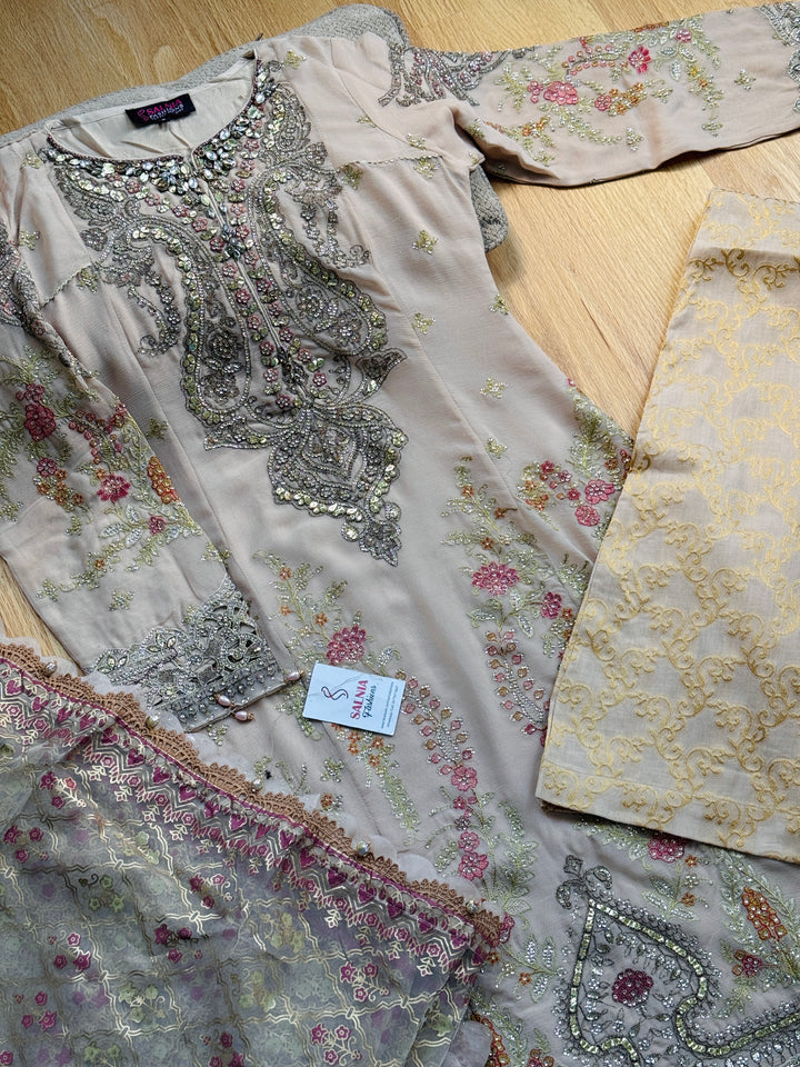 CHIFFON PARTYWEAR SUIT ALPW135