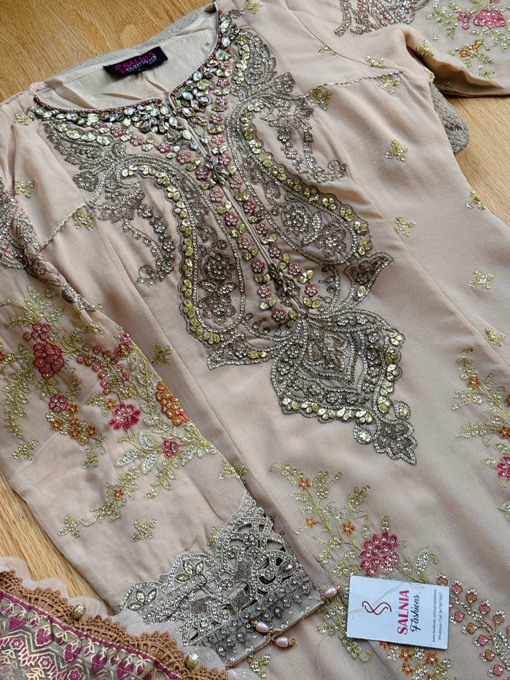 CHIFFON PARTYWEAR SUIT ALPW135
