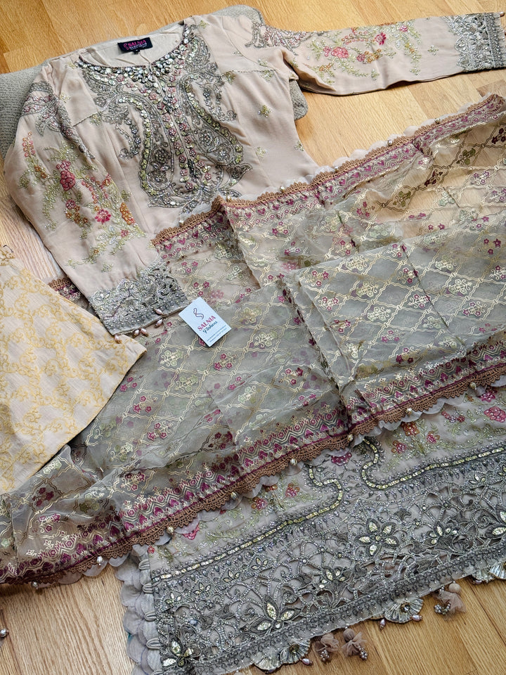 CHIFFON PARTYWEAR SUIT ALPW135