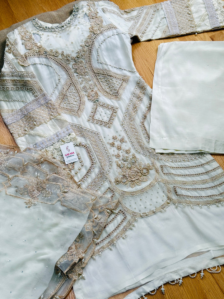 CHIFFON PARTYWEAR SUIT ALPW137