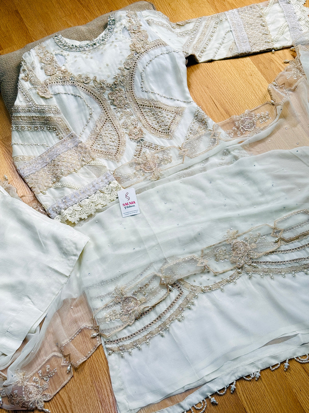 CHIFFON PARTYWEAR SUIT ALPW137