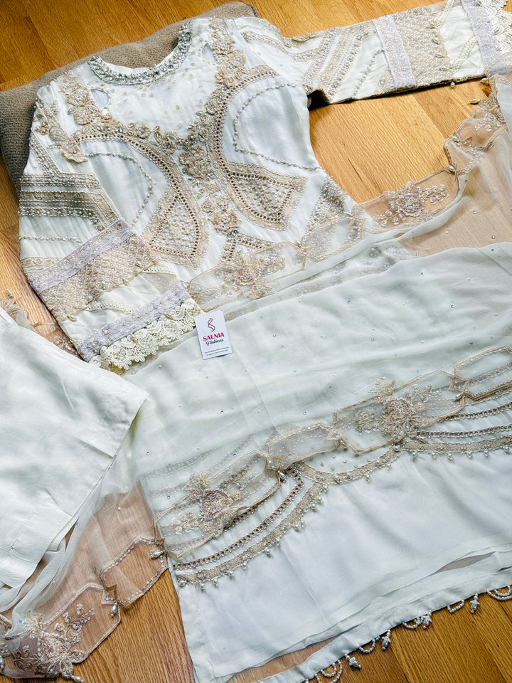 CHIFFON PARTYWEAR SUIT ALPW137