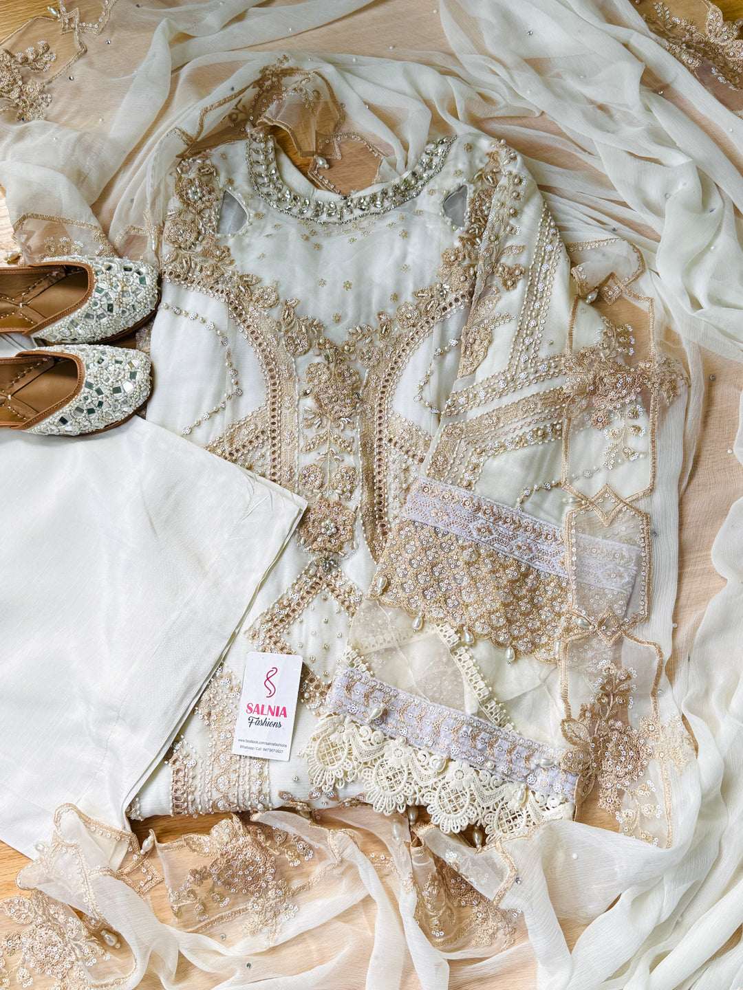 CHIFFON PARTYWEAR SUIT ALPW137