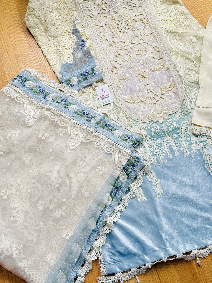 CHIFFON PARTYWEAR SUIT ALPW130