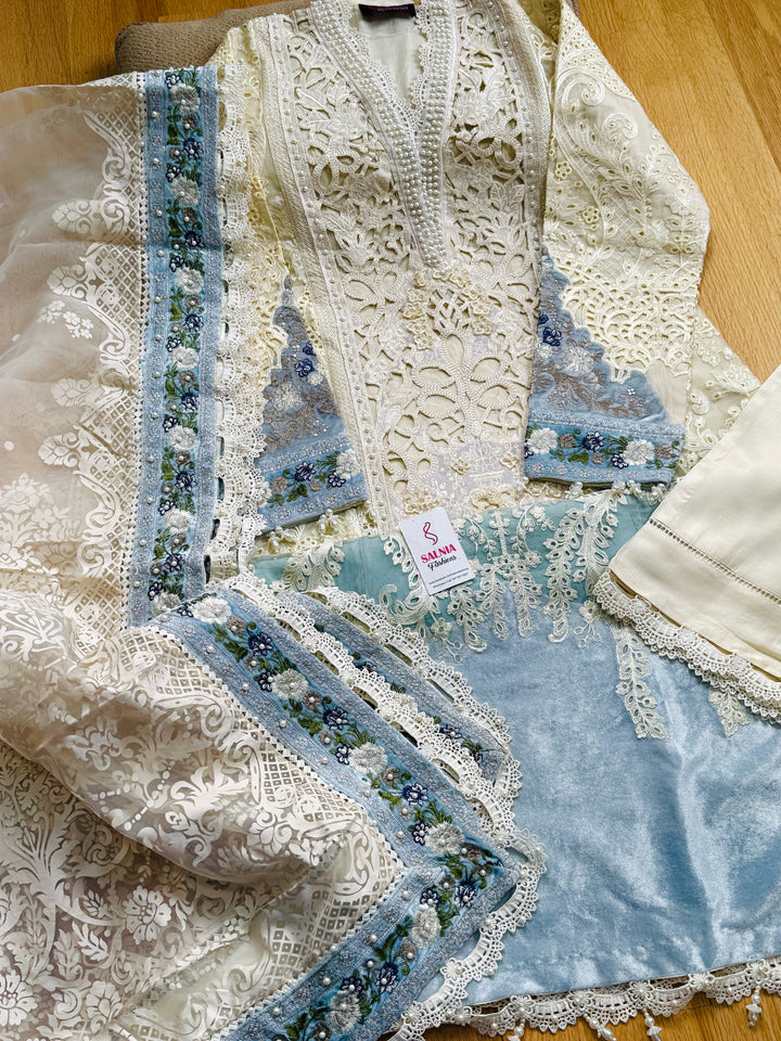 CHIFFON PARTYWEAR SUIT ALPW130