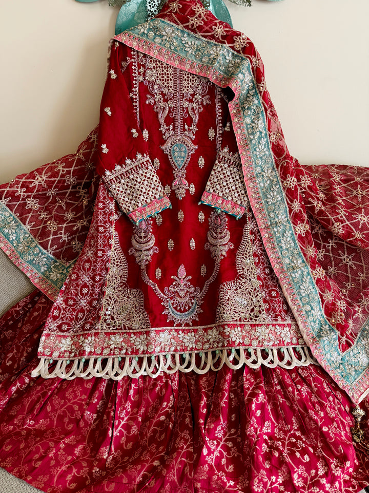 EXQUSITE GHARARA PARTYWEAR ALPW1223