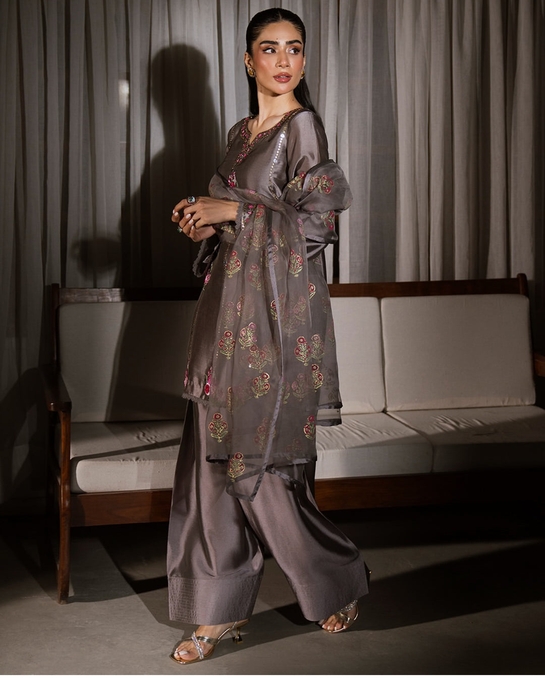 PURE SHEESHA SILK FARSHI SHALWAR FRSH35