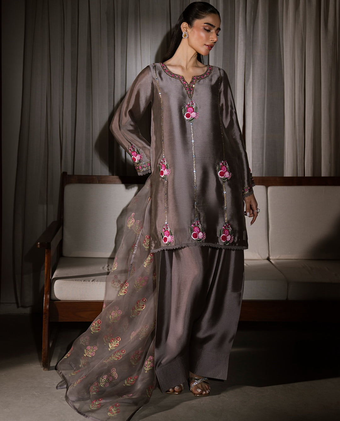 PURE SHEESHA SILK FARSHI SHALWAR FRSH35