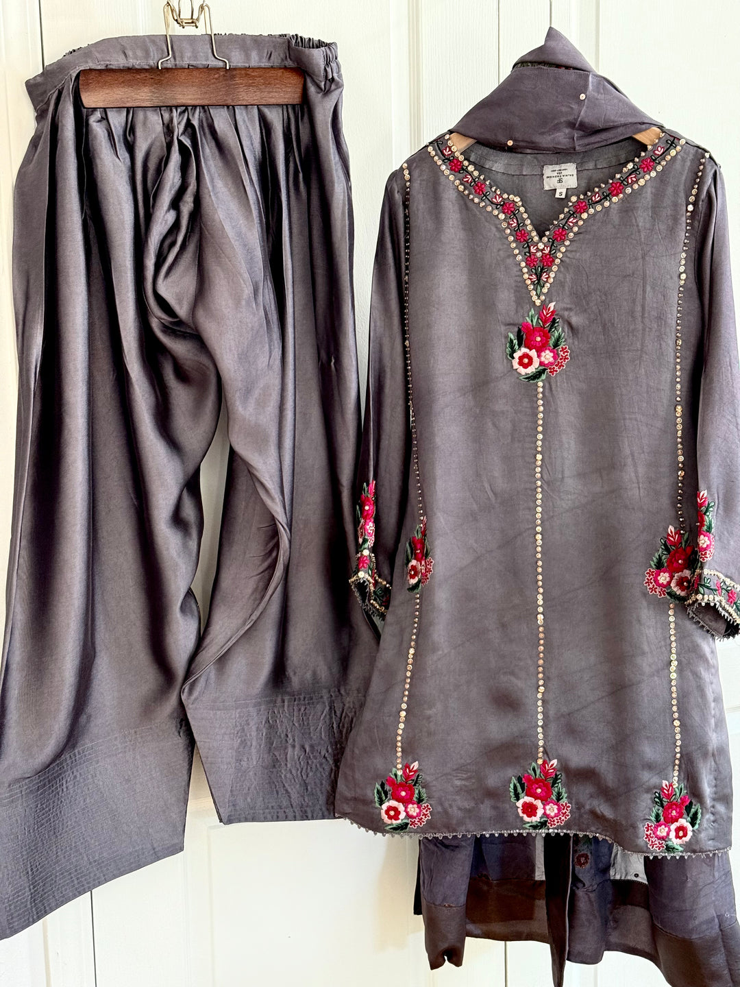 PURE SHEESHA SILK FARSHI SHALWAR FRSH35