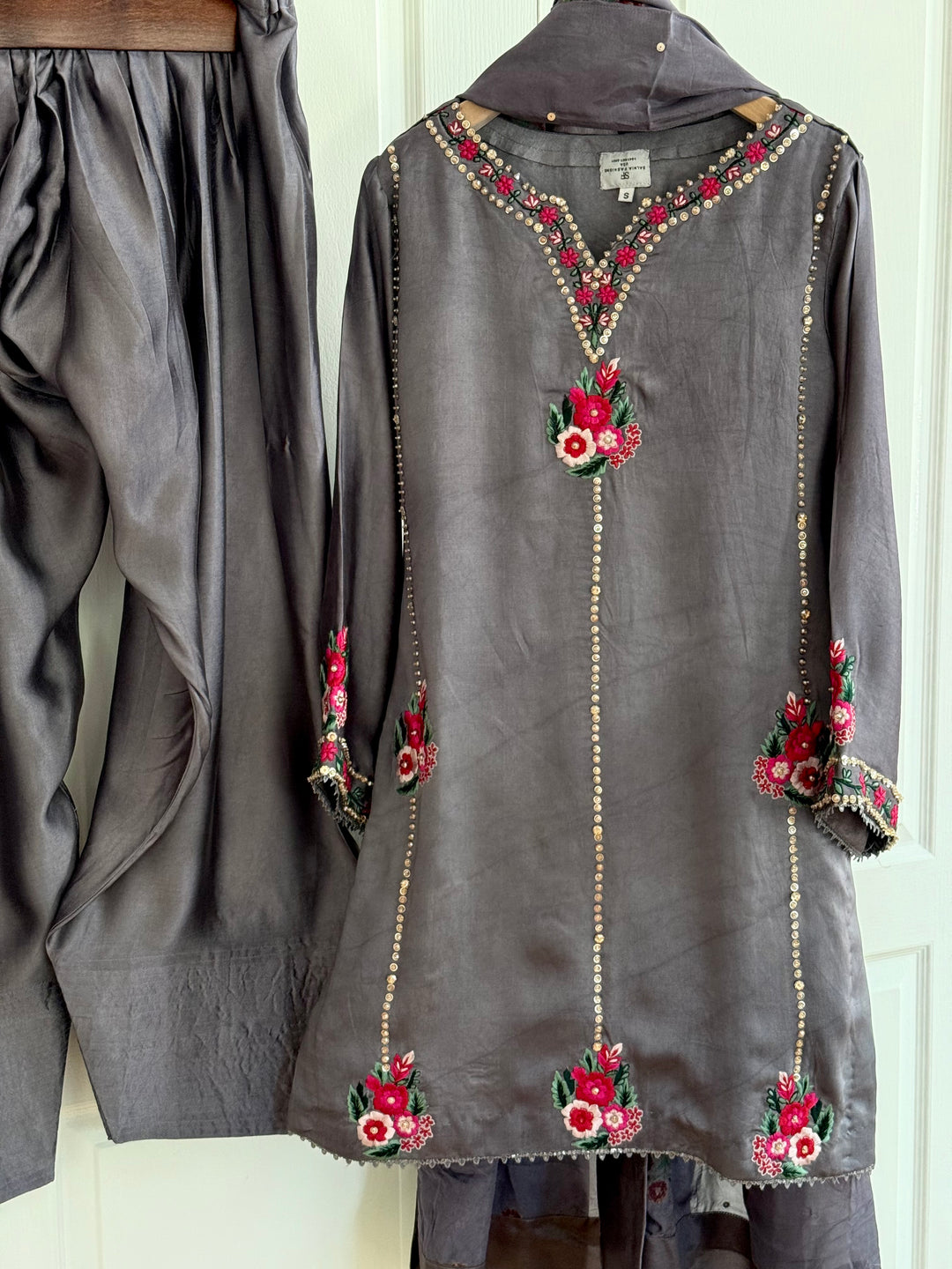 PURE SHEESHA SILK FARSHI SHALWAR FRSH35